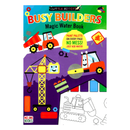 Little Artists - Busy Builders Magic Water Book